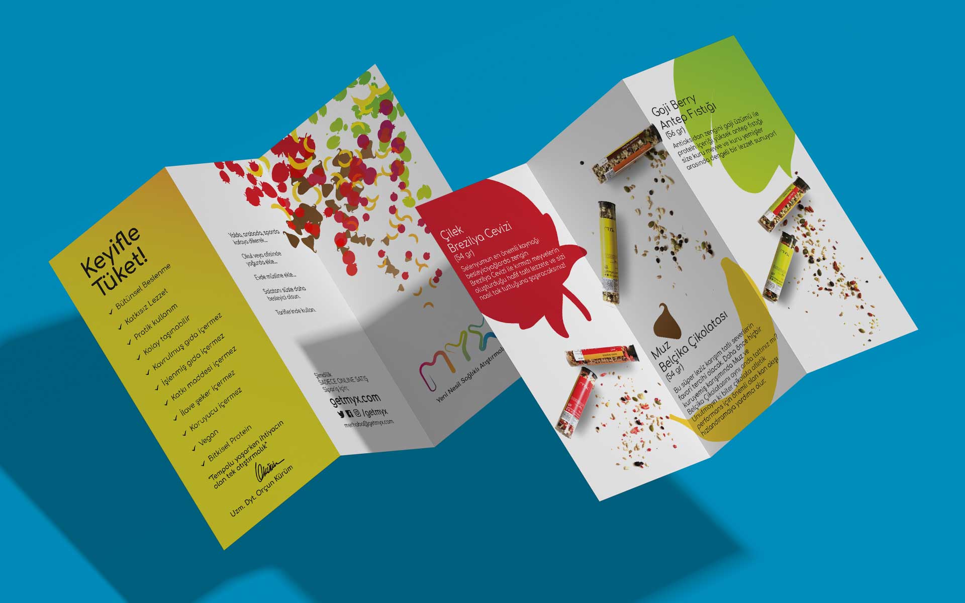 MYX flyer design