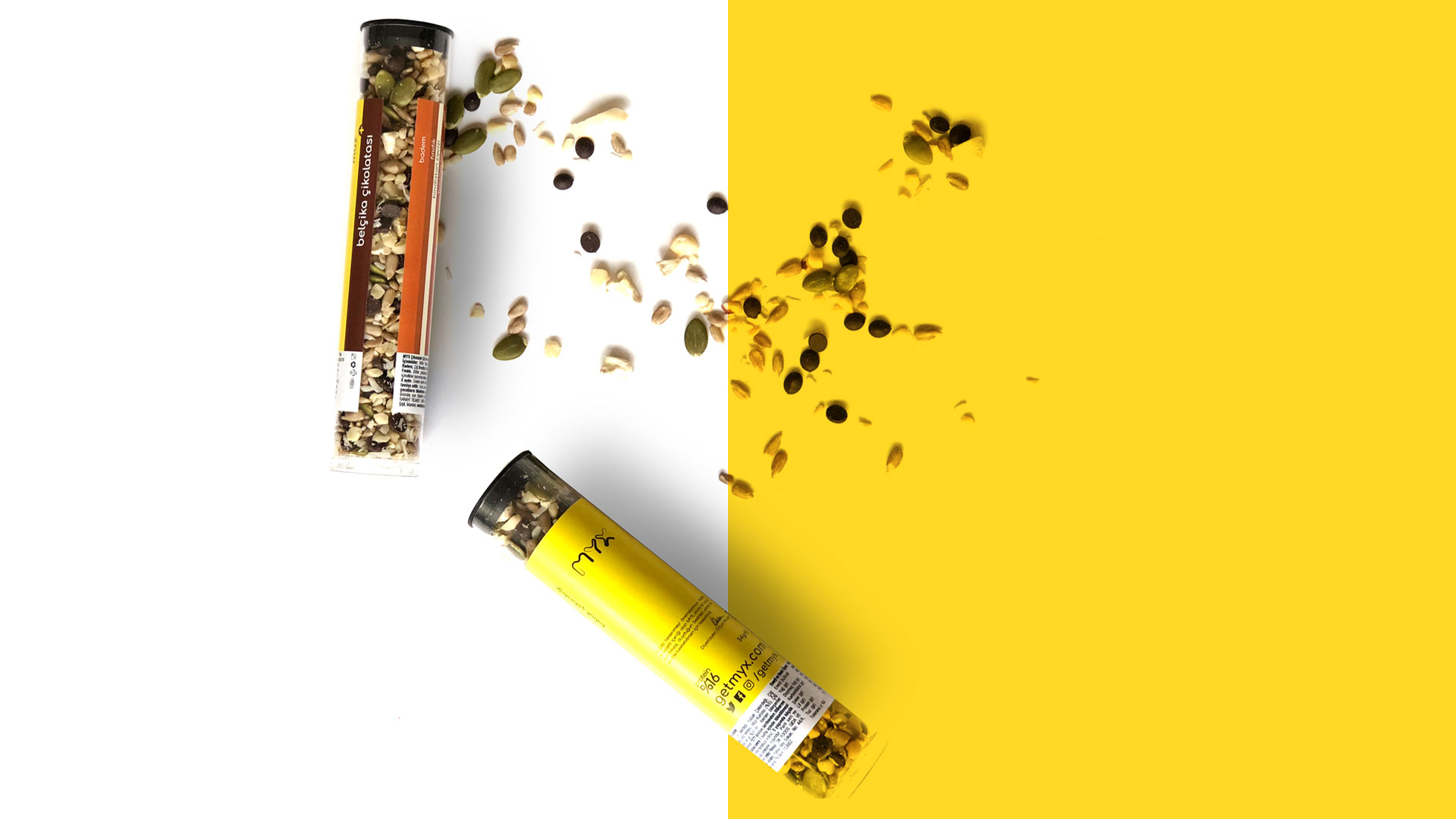 myx tube yellow