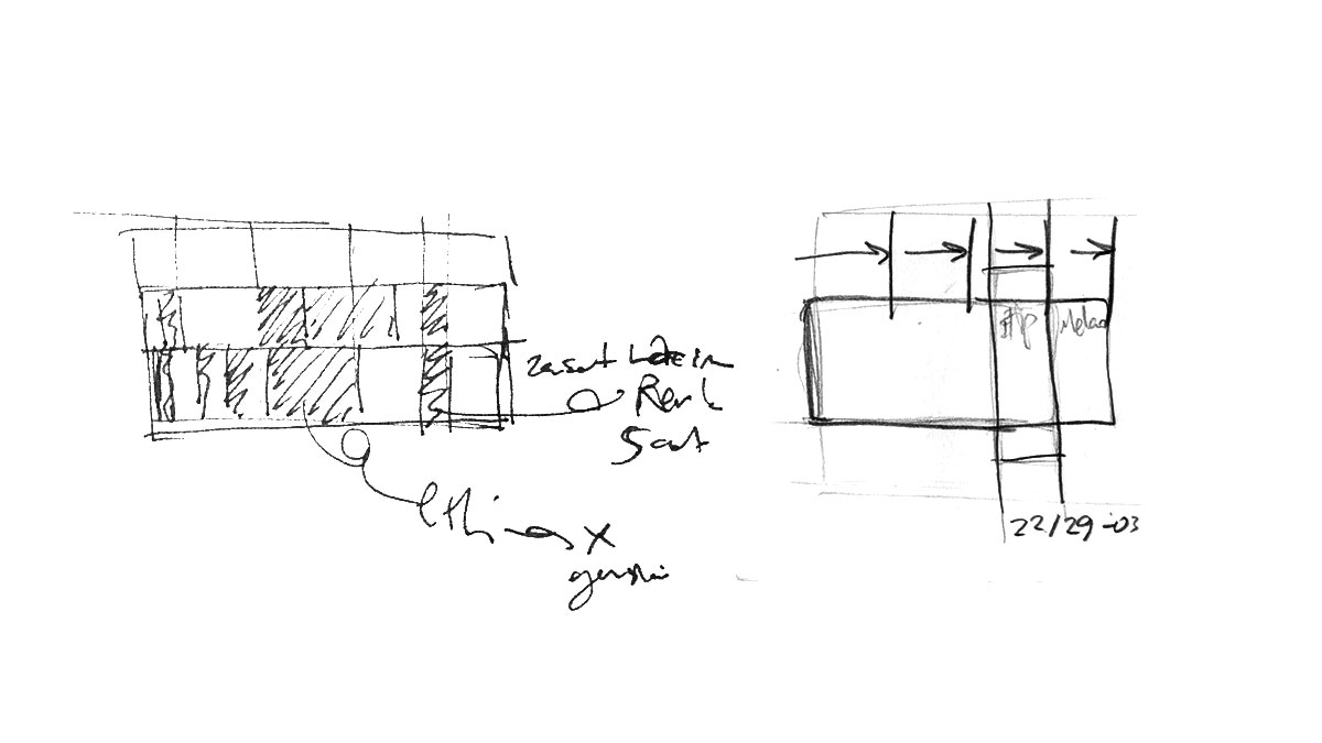 Initial design drafts