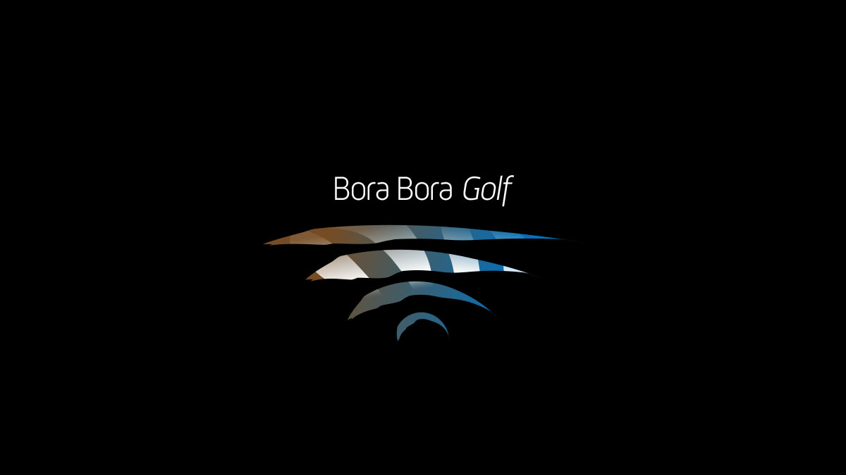 bora bora golf logo