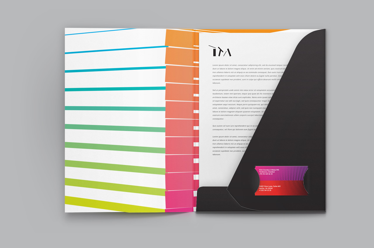 ITA folder design