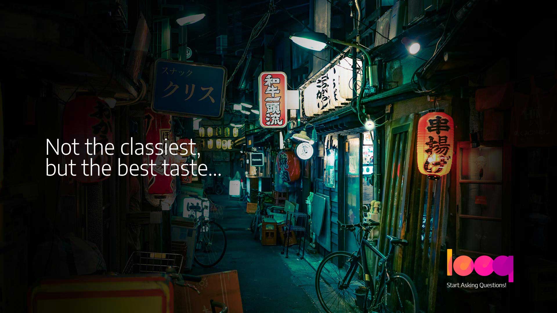 looq best taste ad
