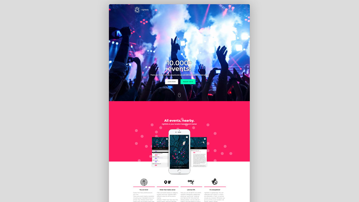 nightbits website screenshot