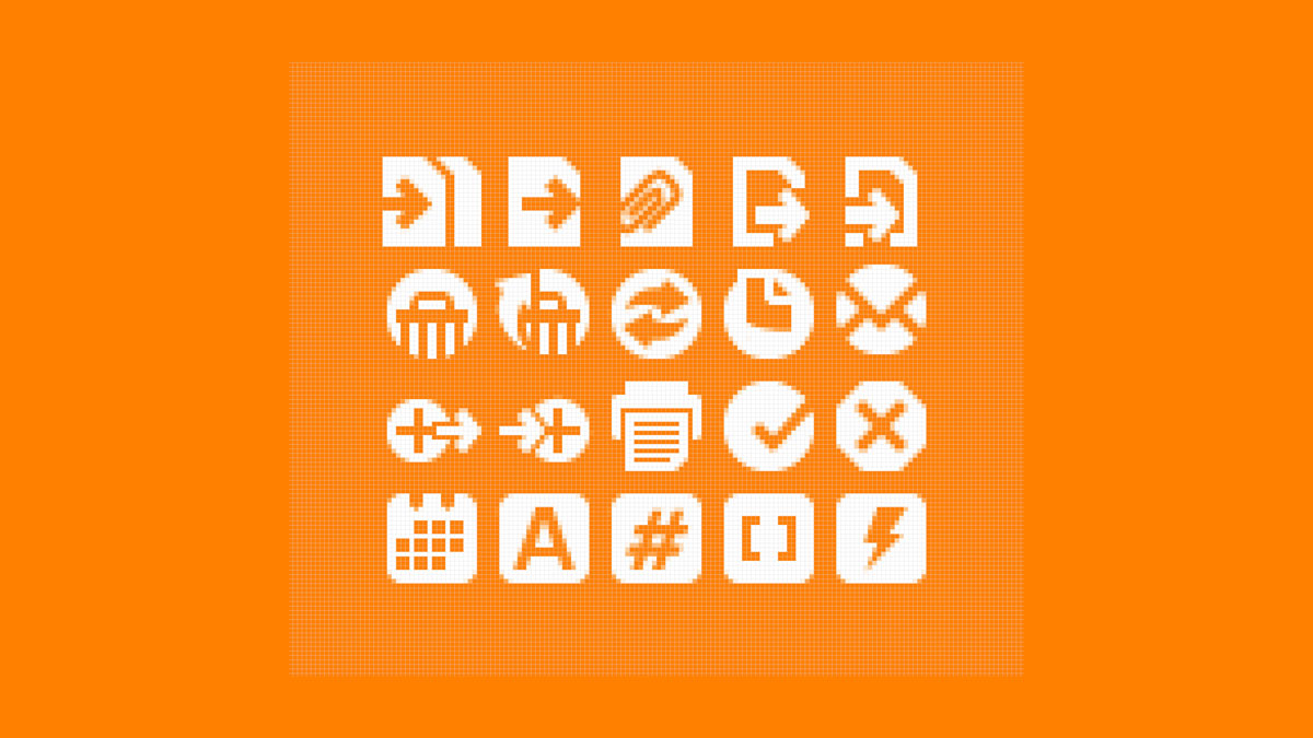 praxapp pixel perfect icon designs