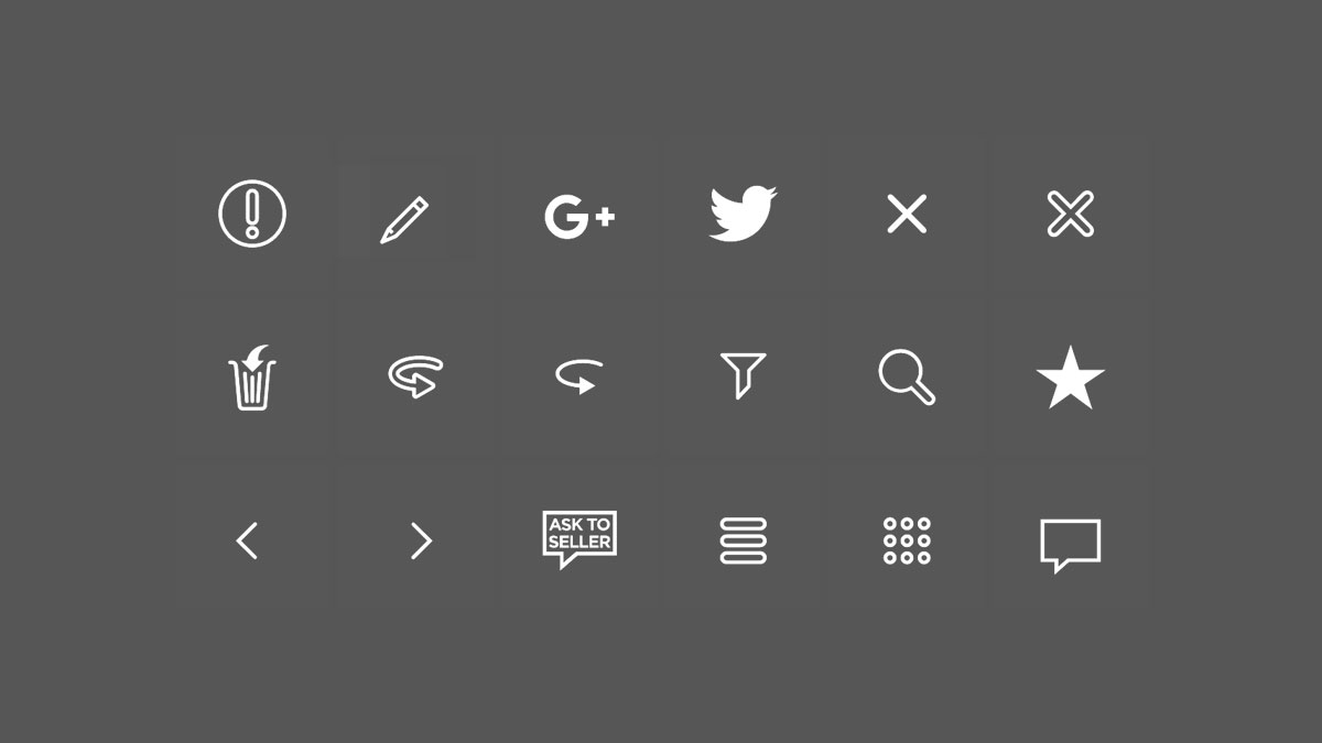 UI iconset details