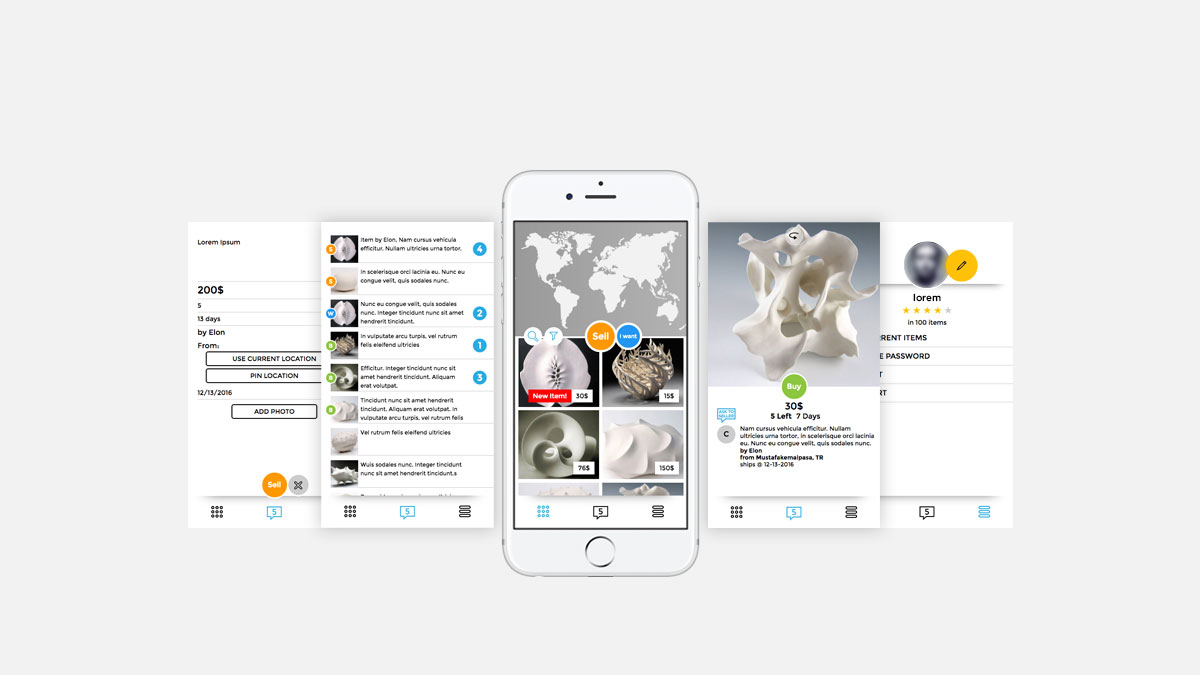 UI details of app