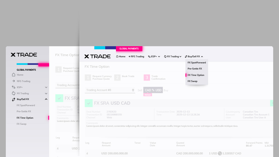 screenshots of different elements visible on same UI