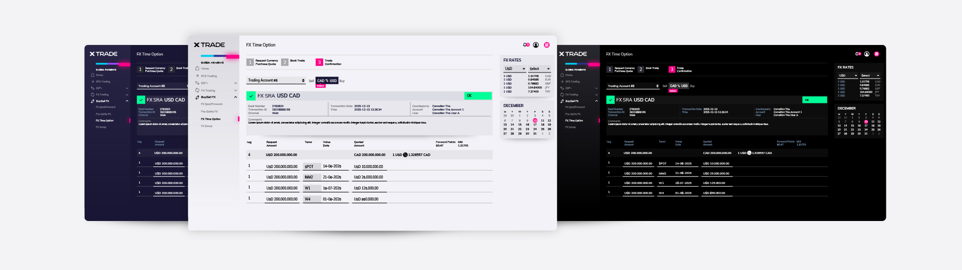 multiple screenshots of different themes