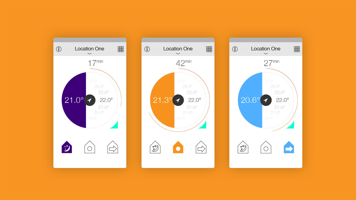 UI with multiple scenarios