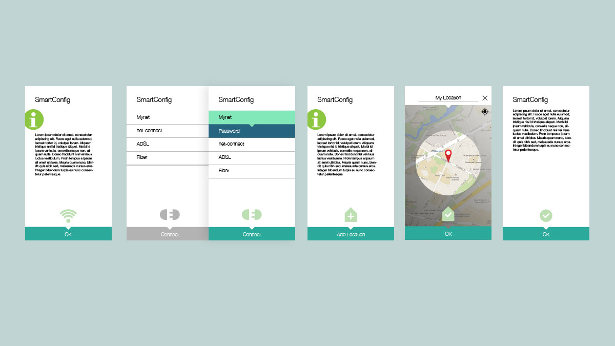 Configuration flow on UI
